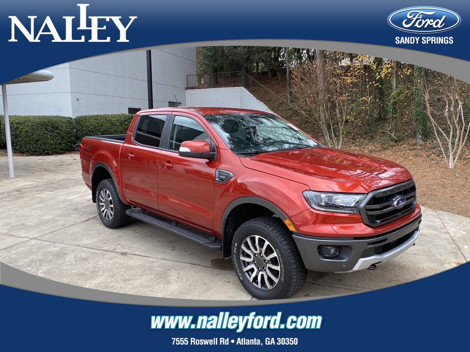 Pre Owned 2019 Ford Ranger Lariat 4wd Crew Cab Pickup